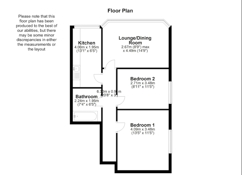 Flat 4, 21 Ladybarn Road